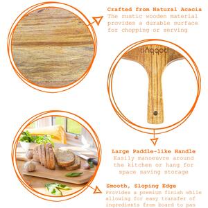 Wooden Chopping Board - 30 x 50cm - Brown by BobbyQ