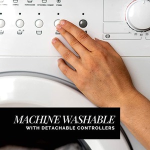 Premium Electric Blanket Fitted Mattress Quilted Underblanket - White / King by GlamHaus