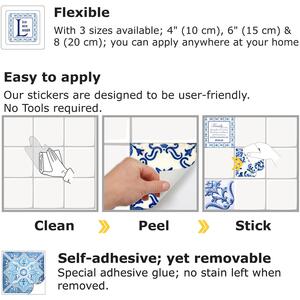 Walplus Wall Tiles Stickers by WALPLUS