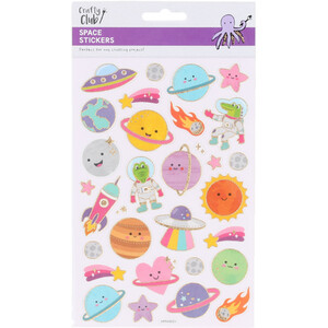 Crafty Club Space Stickers by Crafty Club