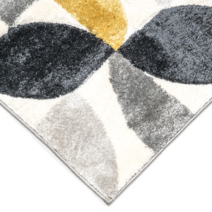 Vera Leaf Rug - Yellow