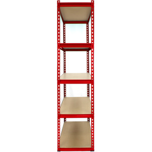 Red Monster Racking Z Rax Extra Strong Steel Shelves - Red by Monster Racking