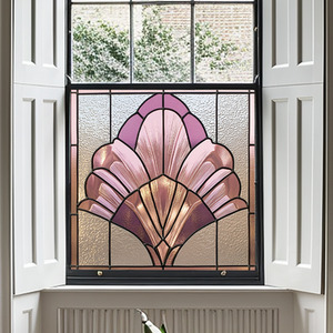 Abetone Art Deco Stained Glass Window Film by Creative Printing Solutions