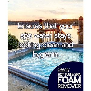 Hot Tub Spa Pool Jacuzzi Fast Acting Foam Remover by Cleenly