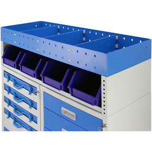 Storm Metal Van Racking - Blue by Monster Racking
