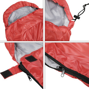 Adult Envelope Sleeping Bag Single Person - Red by Yaheetech