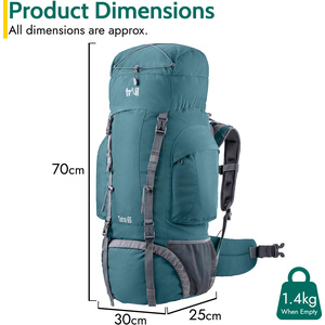 Tatra Hiking Backpack - Hydro / 70cm by Trail