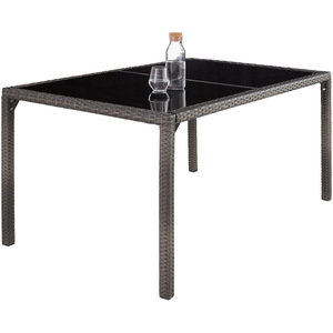 Rattan Garden Furniture Set 61 With Protective Cover by tectake