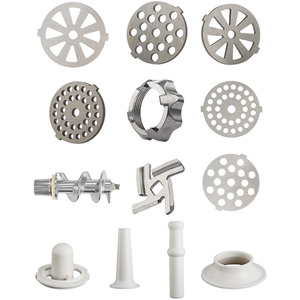 2 in 1 Electric Meat Grinder and Sausage Stuffer - White by Livingandhome