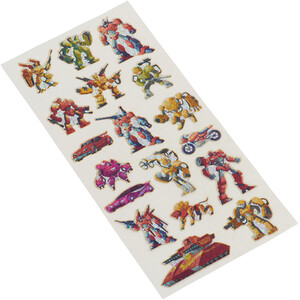 Robot Stickers Set by Crafty Club