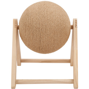 Kidkid Cat Toy Natural Sisal Ball Scratcher - As Shown In The Picture by Kidkid