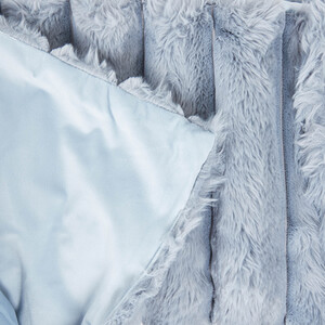 Divante Verbier Faux Fur Throw - French Blue by Divante