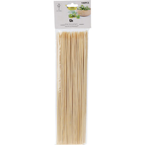 Pack of 100 25cm BBQ Skewers
