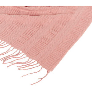 Parisa Seersucker Throw - Rose