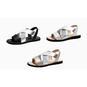 Front Cross Strap Sandal
