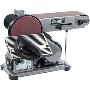 Draper 150mm Belt And Disc Sander - Silver by Draper