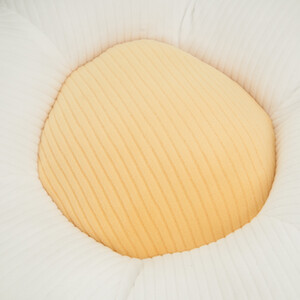Daisy Cushion - White