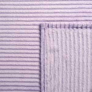 Ribbed Faux Fur Throw by OHS