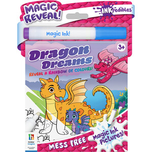 Inkredibles Magic Ink Dragon Dreams Book - Multicolour
