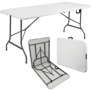 Alivio 6ft Heavy Duty Folding Table - White by Alivio