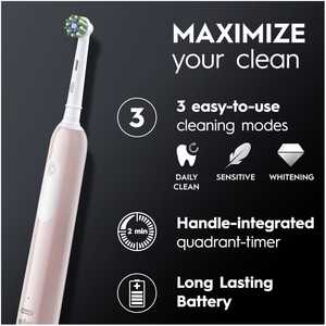 Oral-B Pro Series 1 Pink Electric Toothbrush, - Pink by Oral-B