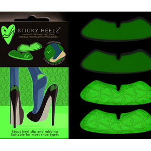 Shoe Slip Prevention Pads - Pink by STICKY HEELZ
