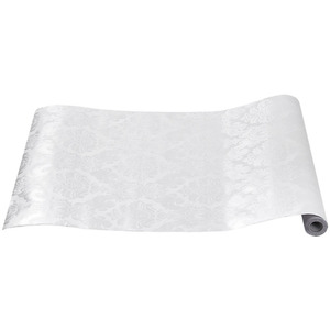 Wallpaper Retro Flower Textured PVC Roll by Kidkid