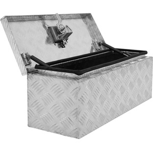 Aluminium Lockable Toolboxes - Silver / 66cm by T-Mech