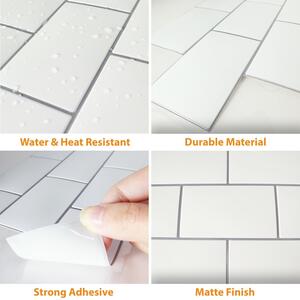 Glossy 3D Tile Stickers by WALPLUS