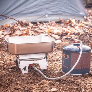 SKOTTI Booster - Foldable Camping Stove - Silver by Skotti