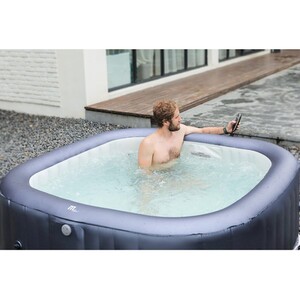 Otium 6 Person Hydrojet Spa - Grey by Mspa