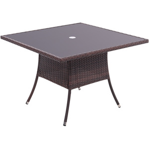 Rattan Dressing Garden Coffee Table - Brown / 23.1kg by Livingandhome