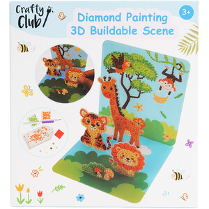 Diamond Painting 3D Buildable Scene - Multicolour by Crafty Club