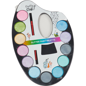 Crafty Club Glitter Paint Palette by Crafty Club