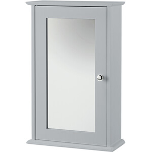 Alaska Wall Cabinet with Mirror - Grey
