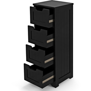 Costway Floor Storage Cabinet Bathroom Cabinet by Costway