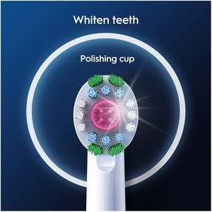 Oral-B Pro 3D White Toothbrush Heads, 4 Counts - White by Oral-B