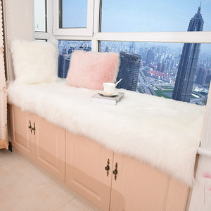 Luxury Soft Rectangle Shaggy Rug - White / 120cm / 5.5cm by Livingandhome