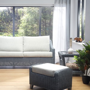 Dijon Natural Lamp Table - Grey by Desser