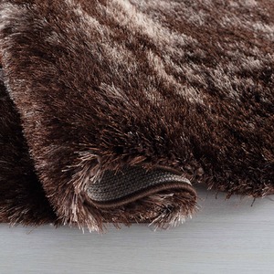 Modern Soft Two Tone Shimmer Shaggy Area Rugs by Desire Rugs