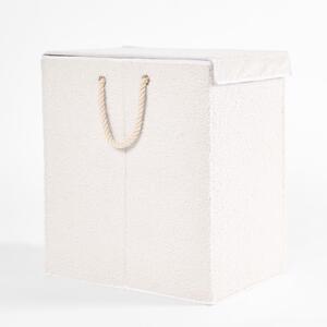 Boucle Laundry Basket - Cream by OHS