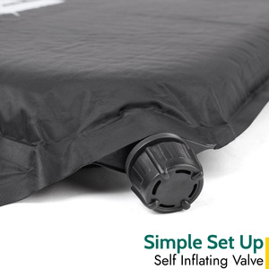 Single Self Inflate Camping Mat 5cm by Trail