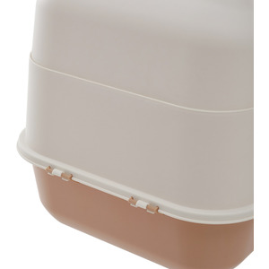 Kidkid Large Top Entry Cat Litter Box with Hood and Scoop by Kidkid