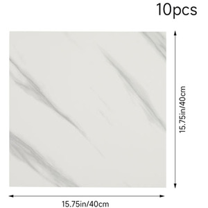 Livingandhome Set of 10 Marble PVC Wall Stickers by Livingandhome