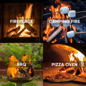 Alderline Premium Kiln Dried Logs 25L - Black / 1 by Alderline