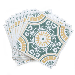 Ezra Yellow Peel and Stick Vinyl Floor Tiles 0.93sqm - Yellow / 1 by Fine Decor