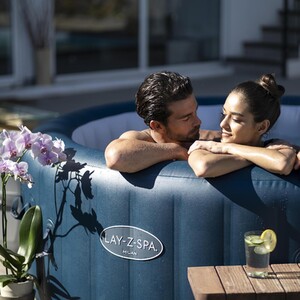Lay-Z-Spa Milan Airjet Plus Hot Tub by Lay-Z-Spa