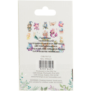 Pack of 18 Transparent Stickers - Multicolour / Fantasy by Artstudio