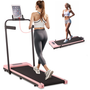 2 in 1 Foldable Home Fitness Walking Running Treadmill