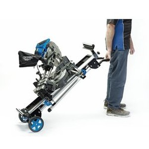 Draper Mobile Mitre Saw Stand 1.68M - Blue/Black/Silver by Draper